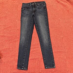 GAP size 26 Women's blue Skinny Jeans / leggings W26L27”